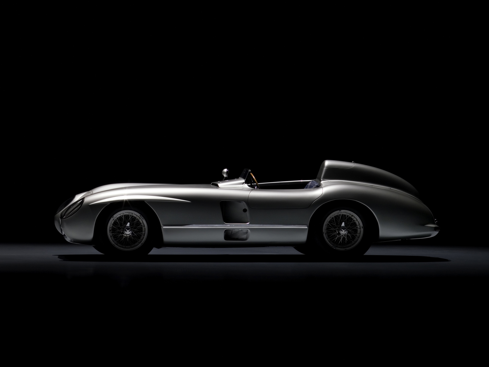 1954, Mercedes, Benz, 300slr, W196s, Supercar, Race, Racing, Retro Wallpaper