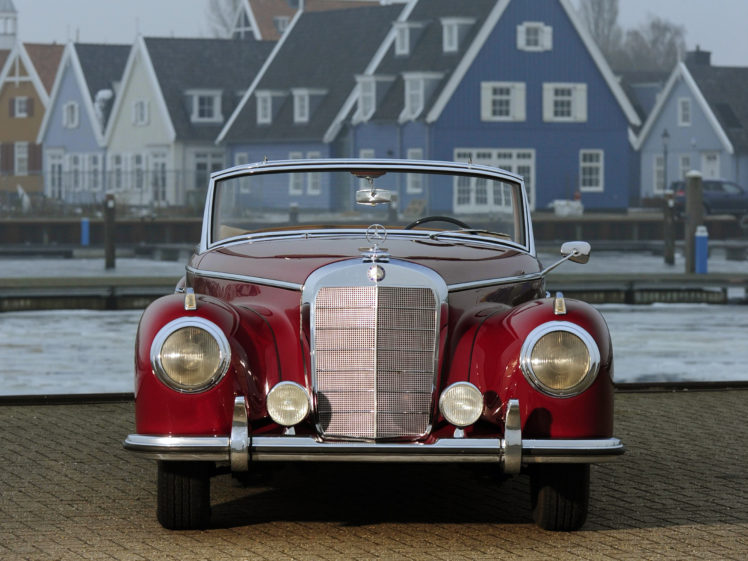 1951, Mercedes, Benz, 300 s, Cabriolet, A, W188, Retro, Luxury, Ss HD Wallpaper Desktop Background