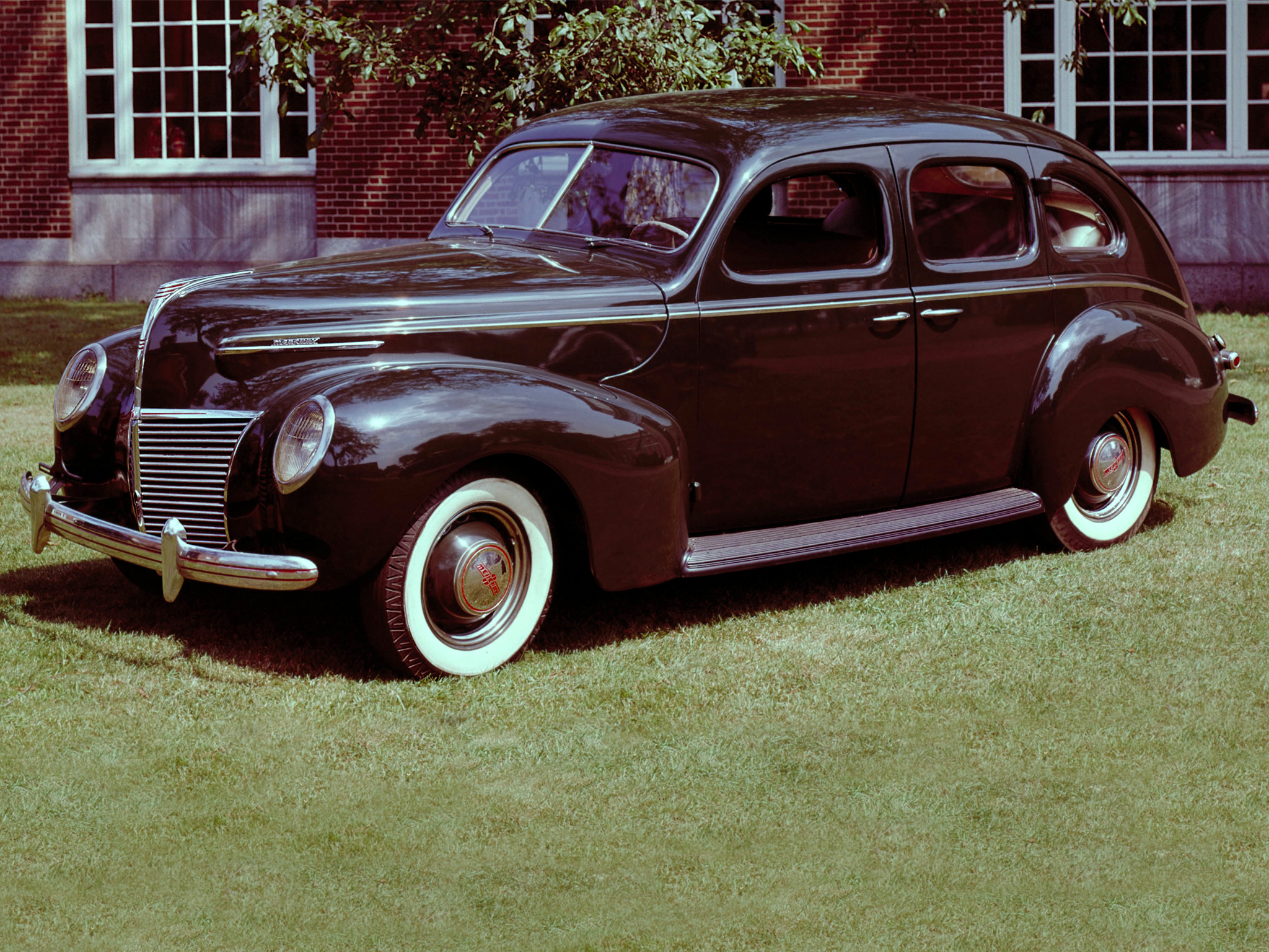 1939, Mercury, Eight, 4 door, Sedan, 99a, Retro Wallpaper