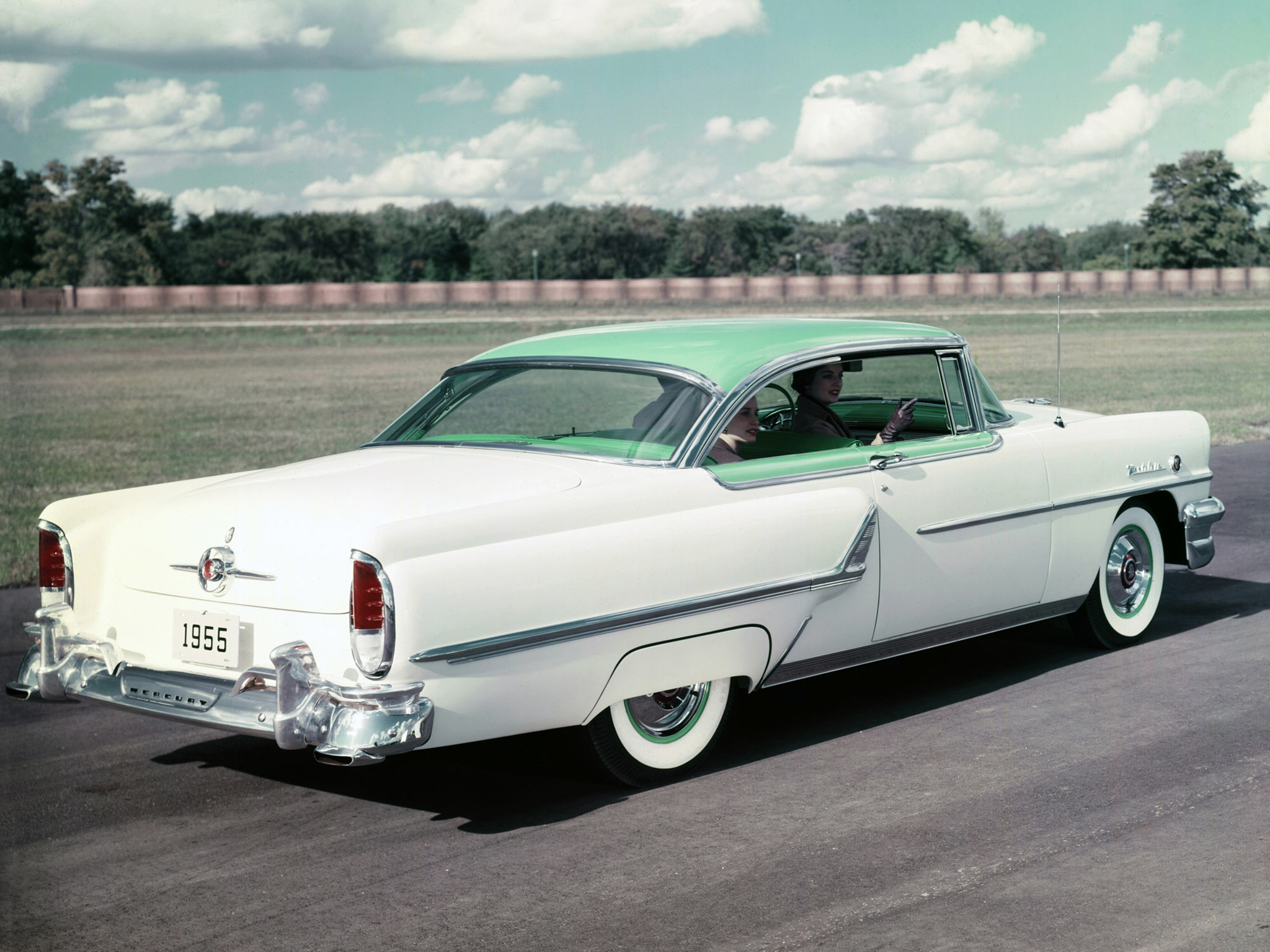 1955, Mercury, Montclair, Hardtop, Coupe, 64a, Retro, Hf Wallpaper