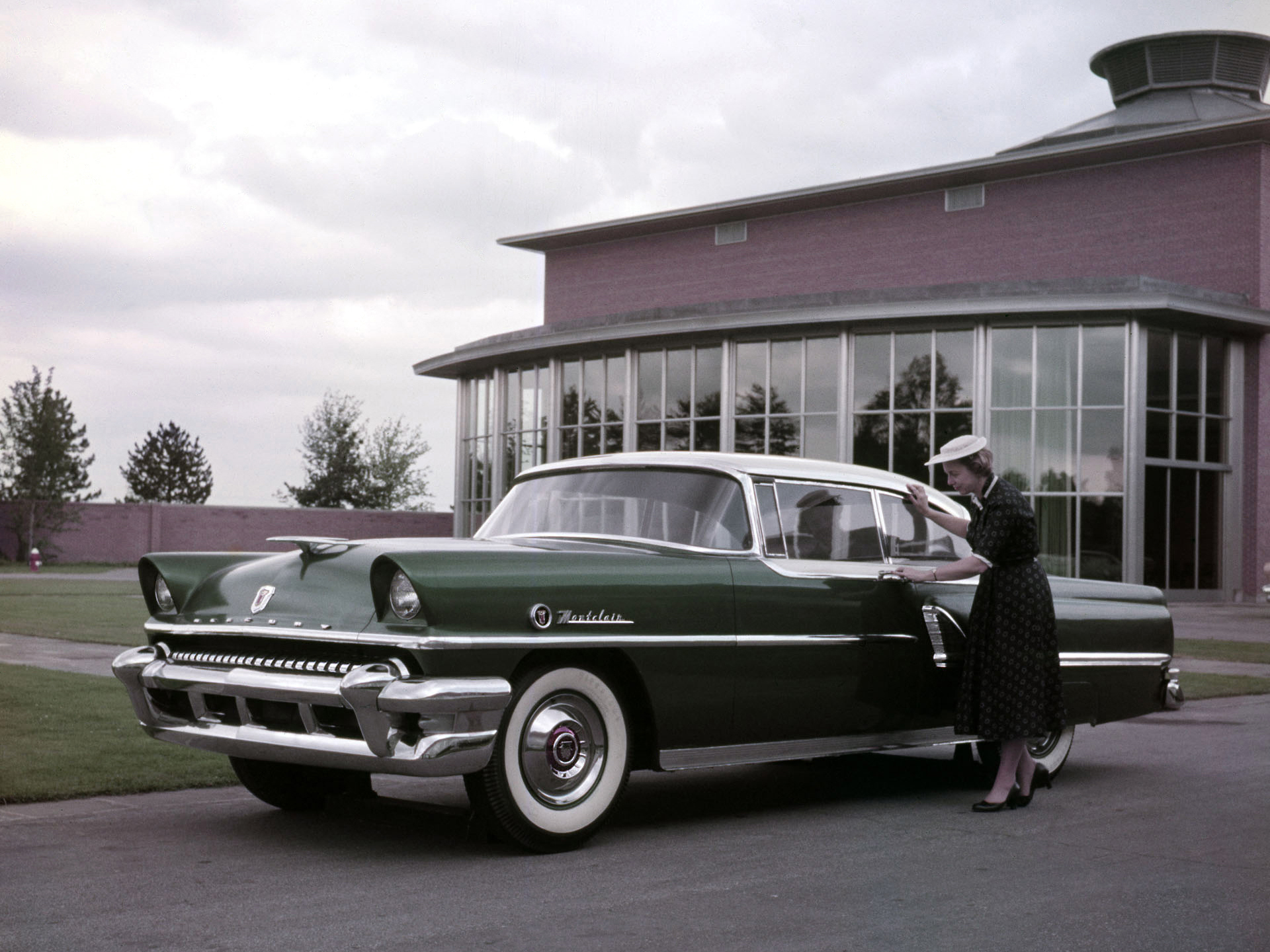 1955, Mercury, Montclair, Hardtop, Coupe, 64a, Retro Wallpaper