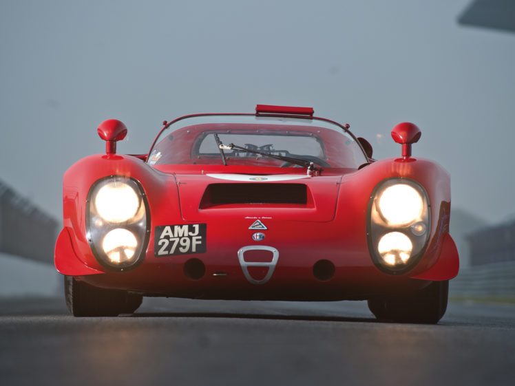 1968, Alfa, Romeo, Tipo, 33 2, Daytona, Classic, Race, Racing, Le mans, Hd HD Wallpaper Desktop Background