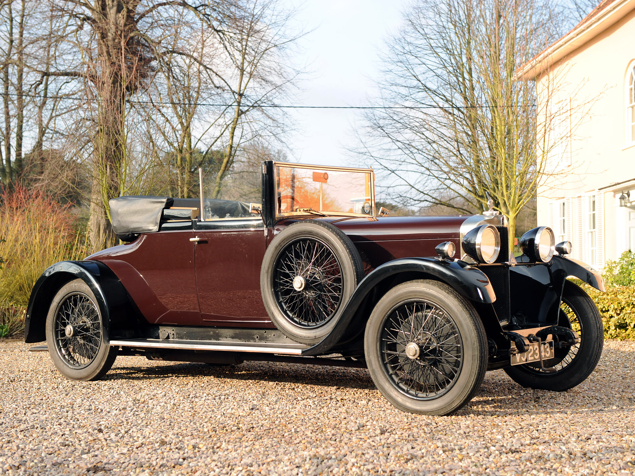 1926, Talbot, 14 45, Roadster, Retro Wallpaper