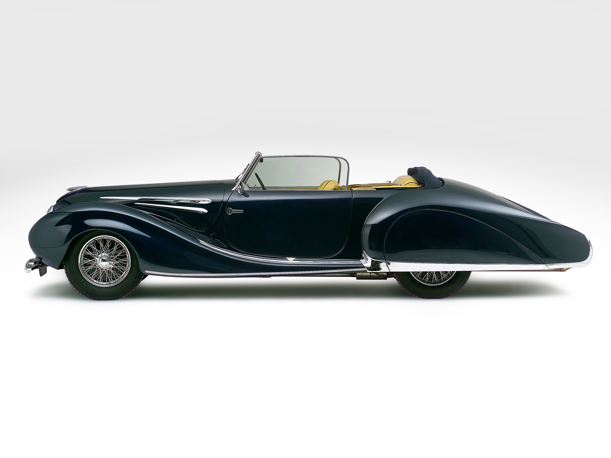1949, Talbot, Lago, T26, Gs, Cabriolet, Figoni, Falaschi, Retro Wallpaper