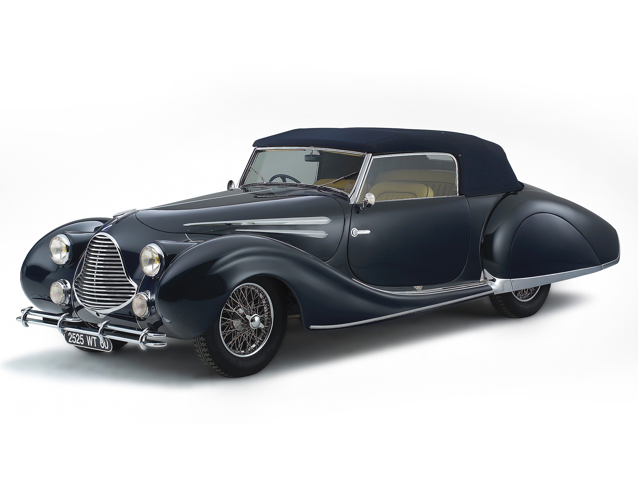 1949, Talbot, Lago, T26, Gs, Cabriolet, Figoni, Falaschi, Retro Wallpaper