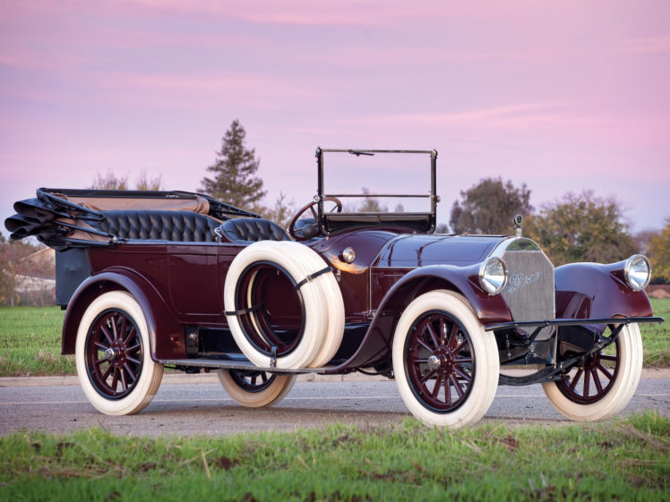 1916, Pierce, Arrow, Model 48, 7 passenger, Touring, Series 4, Retro HD Wallpaper Desktop Background