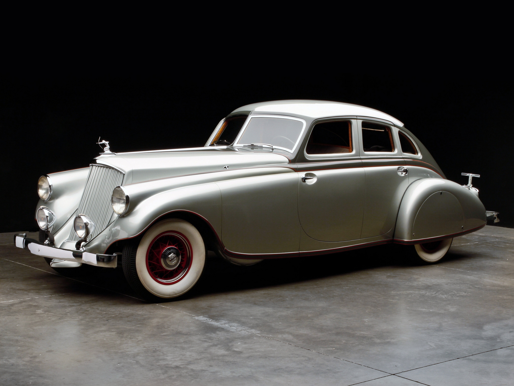 1933, Pierce, Arrow, Silver, Arrow, Retro, Luxury Wallpaper