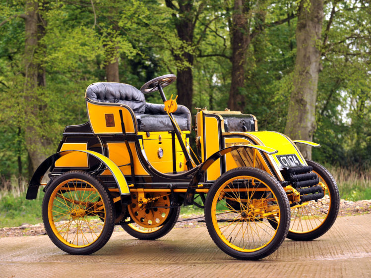 1901, Pick, 4 hp, Voiturette, Retro HD Wallpaper Desktop Background