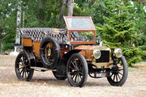 1904, Richard, Brasier, 16 hp, Side entrance, Tonneau, Retro