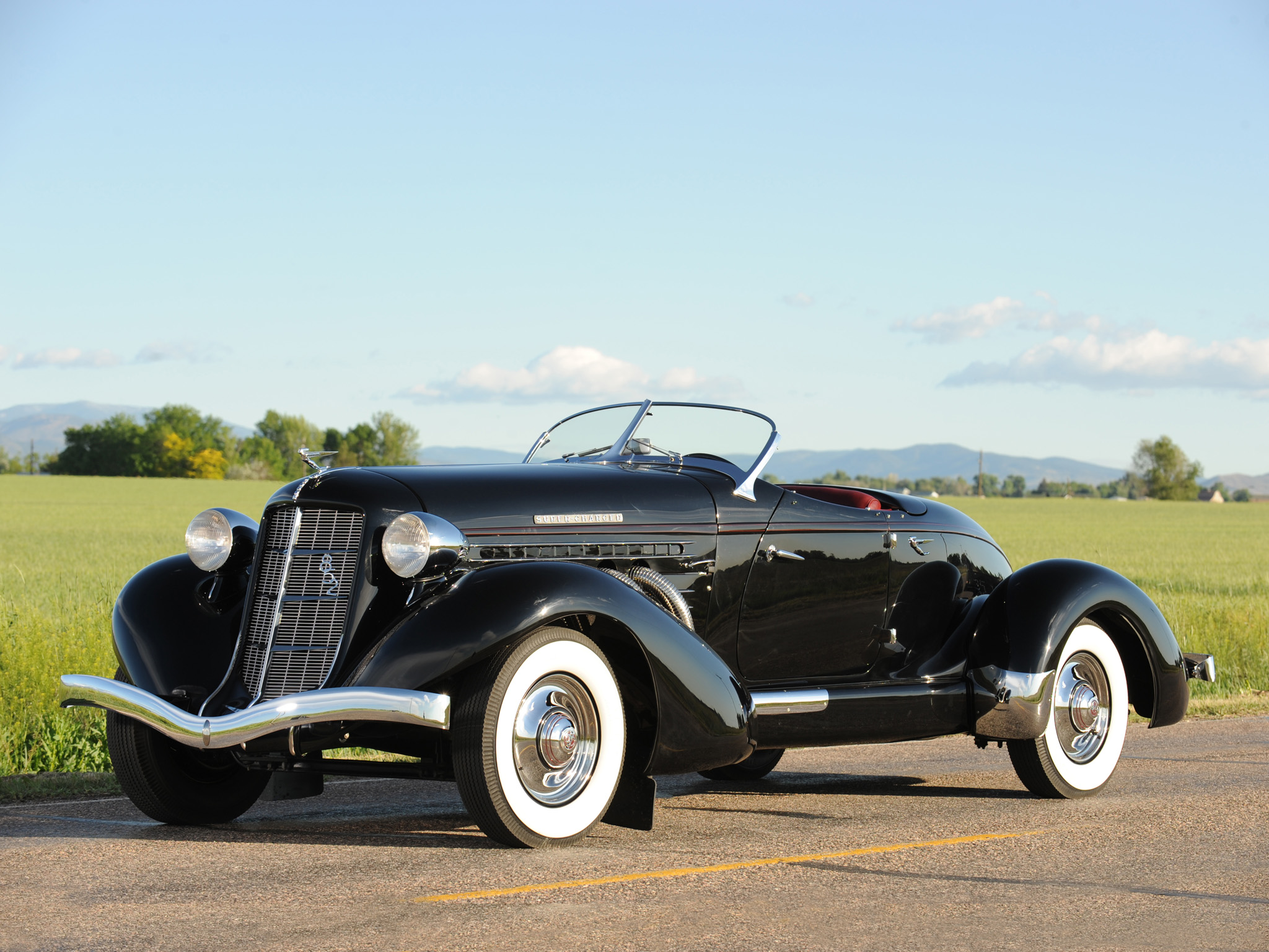 1936, Auburn, 852, S c, Speedster, Retro, Hw Wallpaper