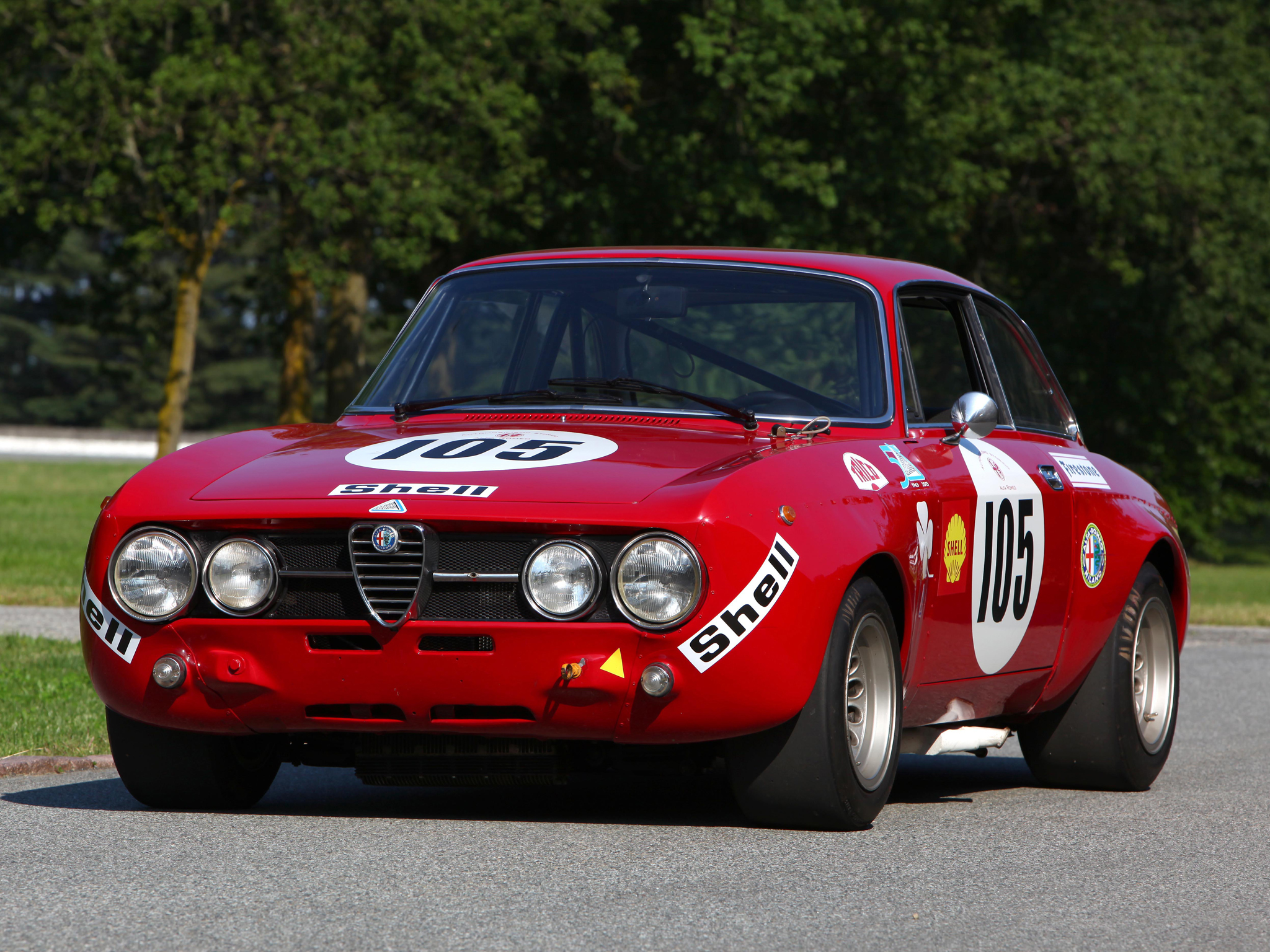 1970, Alfa, Romeo, 1750, Gtam, 105, Race, Racing Wallpaper