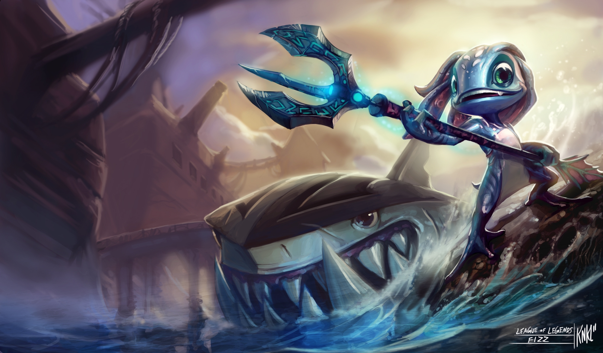 league, Of, Legends, Fizz Wallpaper