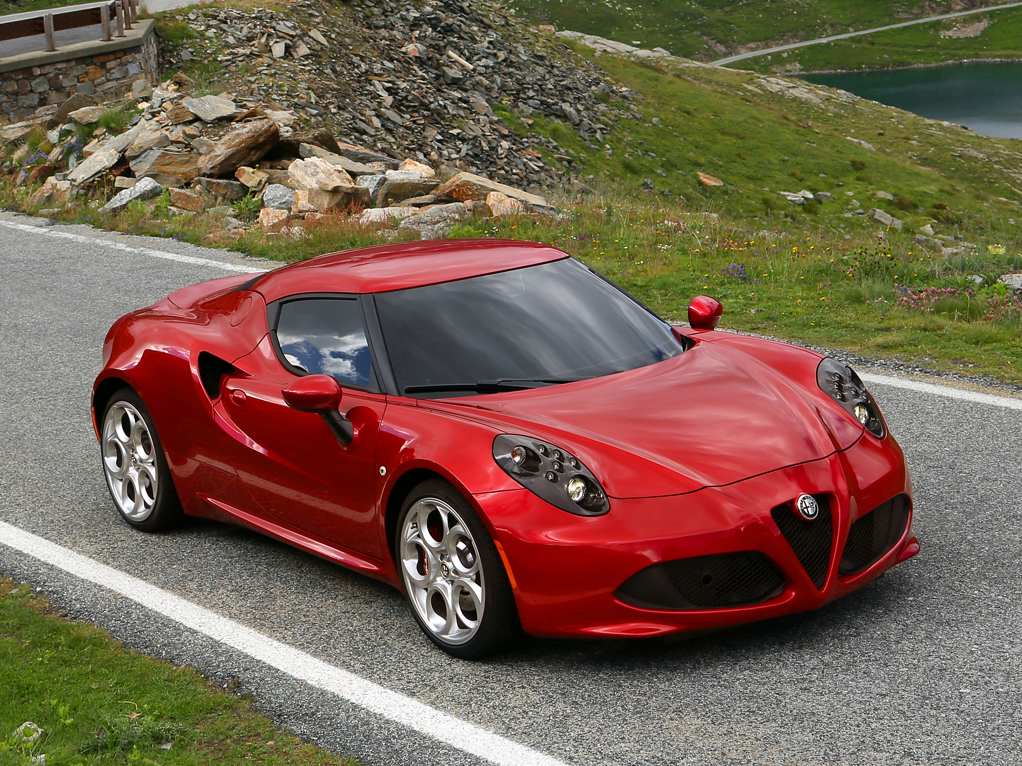 2013, Alfa, Romeo, 4c, 970, Supercar, 4 c Wallpaper