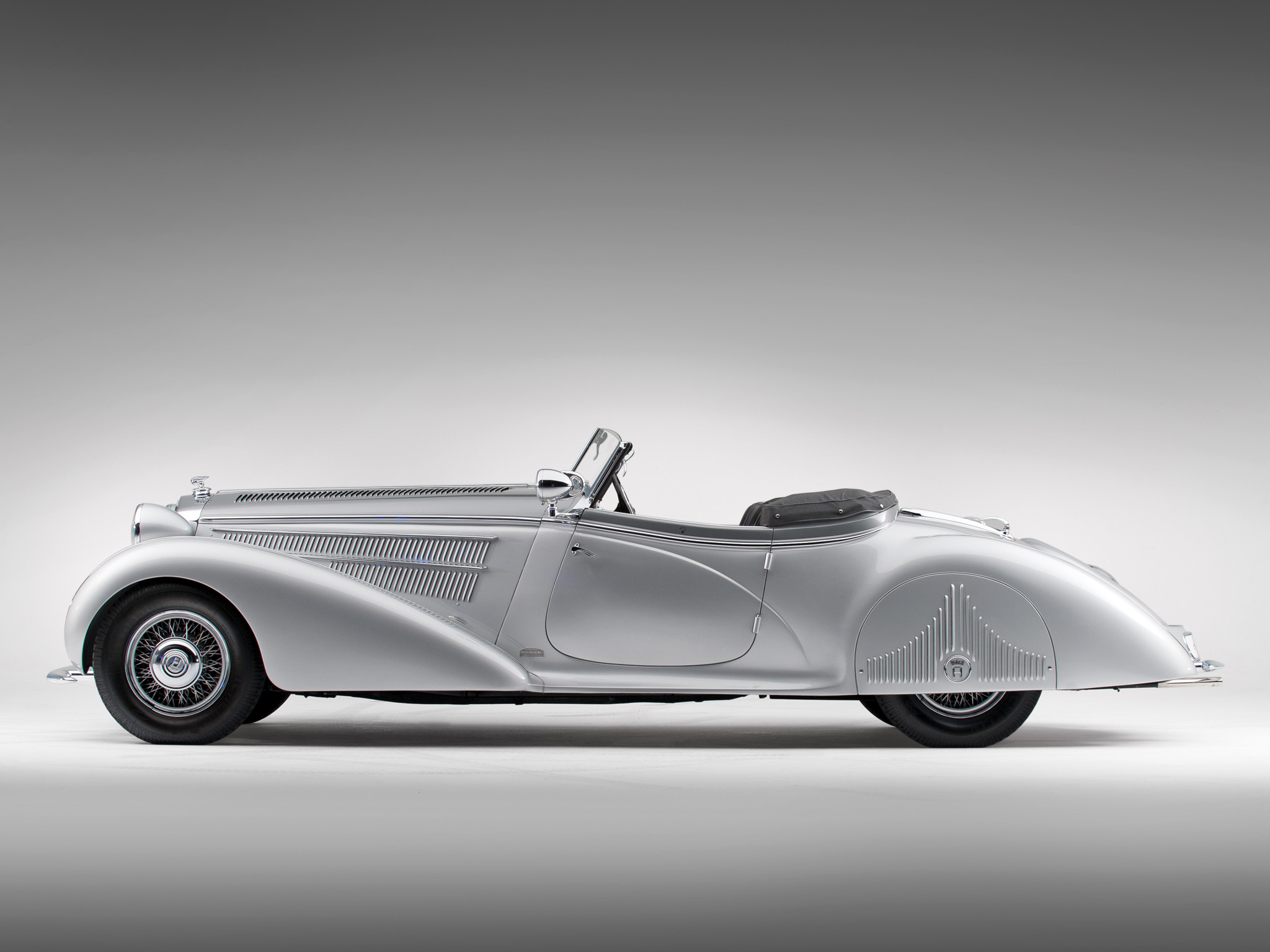 1938, Horch, 853, Special, Roadster, By, Erdmann, And, Rossi, Retro, Luxury, Convertible Wallpaper