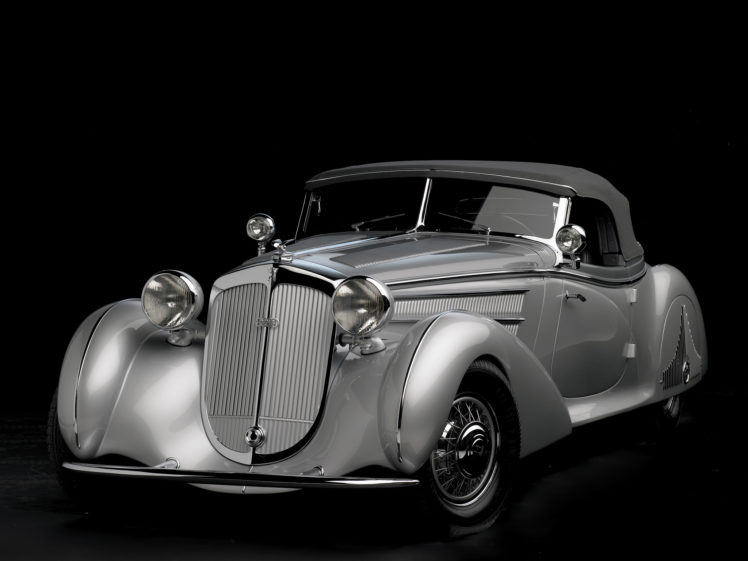 1938, Horch, 853, Special, Roadster, By, Erdmann, And, Rossi, Retro, Luxury, Convertible HD Wallpaper Desktop Background