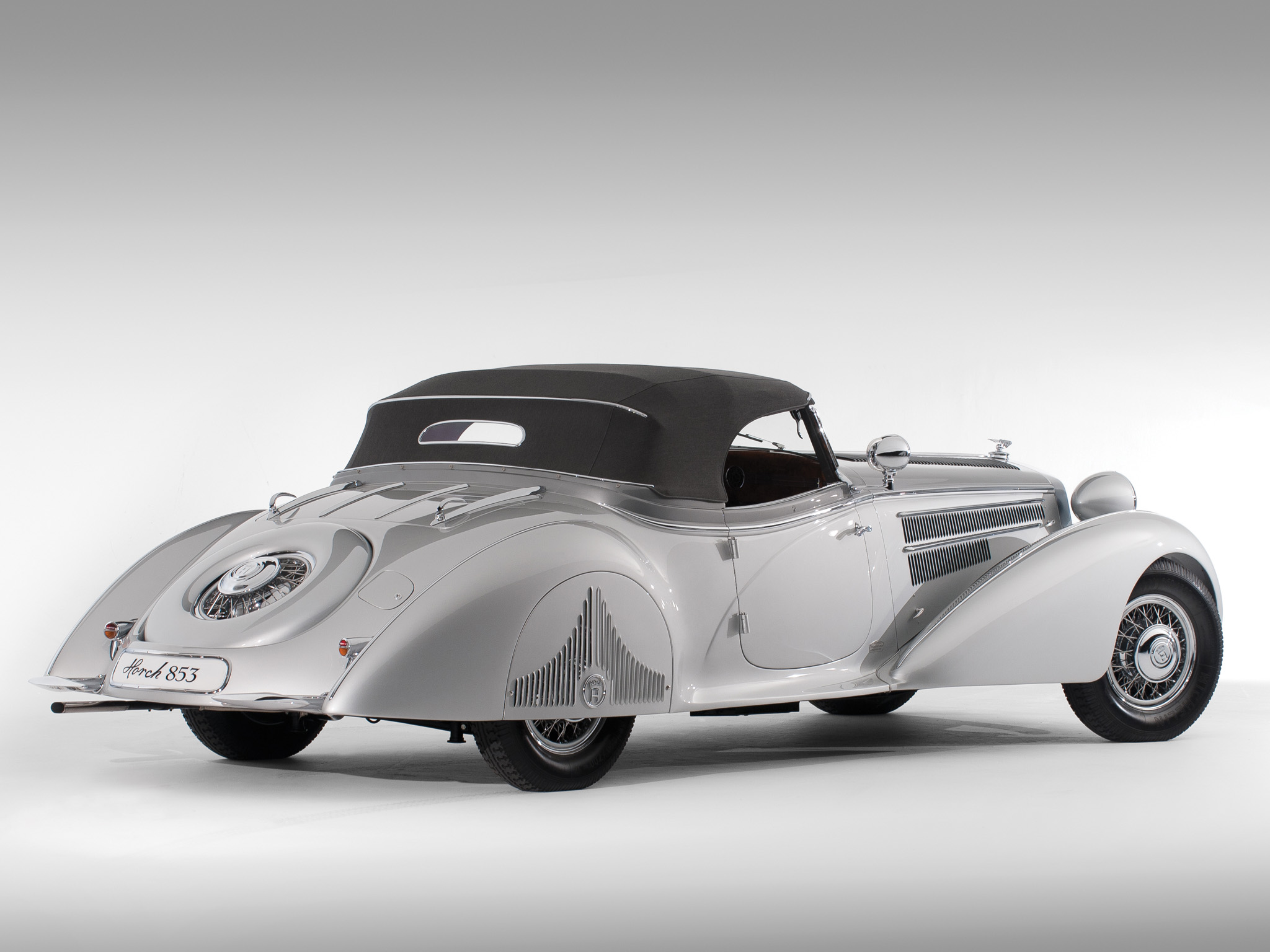 1938, Horch, 853, Special, Roadster, By, Erdmann, And, Rossi, Retro, Luxury, Convertible Wallpaper