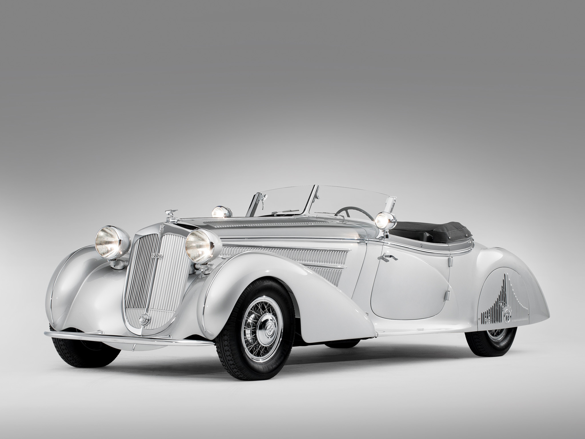 1938, Horch, 853, Special, Roadster, By, Erdmann, And, Rossi, Retro, Luxury, Convertible Wallpaper