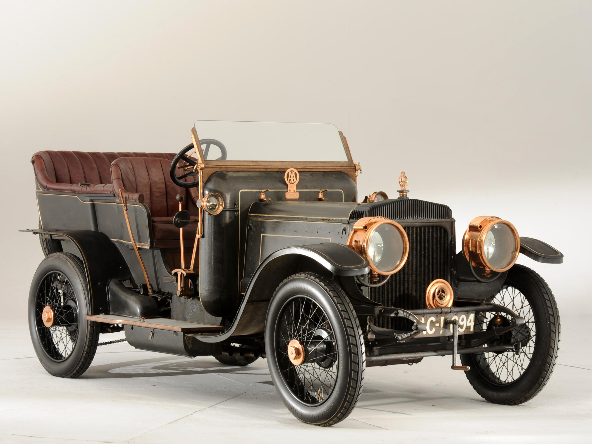 1907, Daimler, Type tp45, 10, 6 litre, Tourer, Retro, Gf Wallpaper