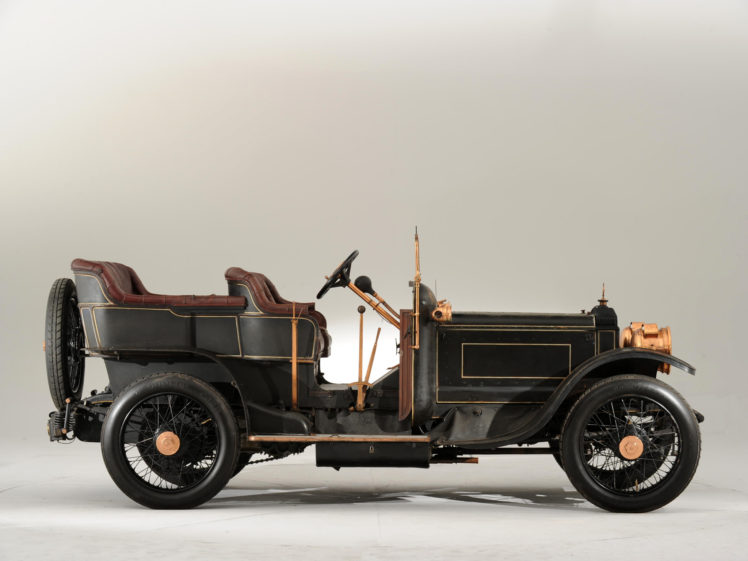 1907, Daimler, Type tp45, 10, 6 litre, Tourer, Retro HD Wallpaper Desktop Background