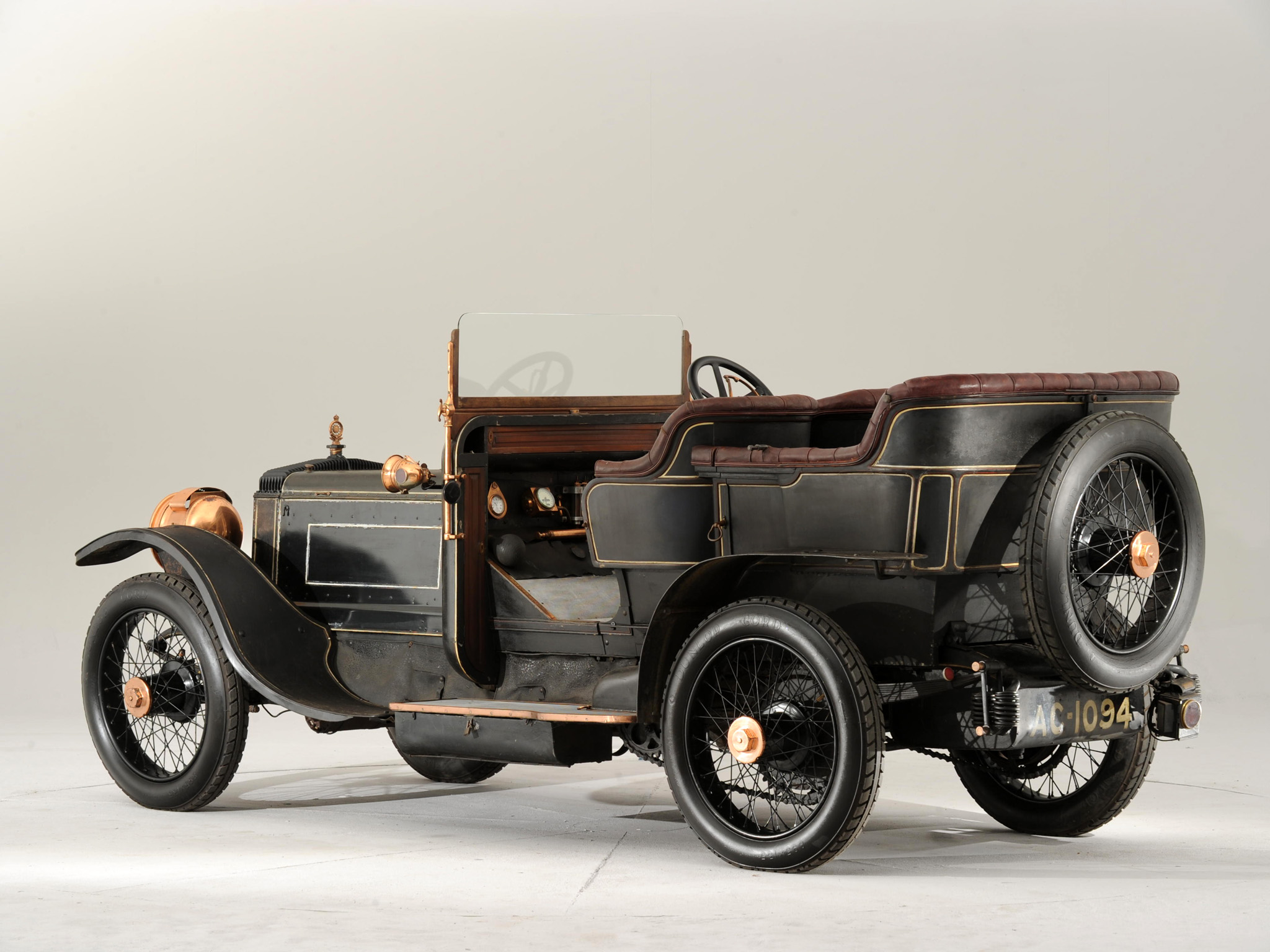 1907, Daimler, Type tp45, 10, 6 litre, Tourer, Retro Wallpaper