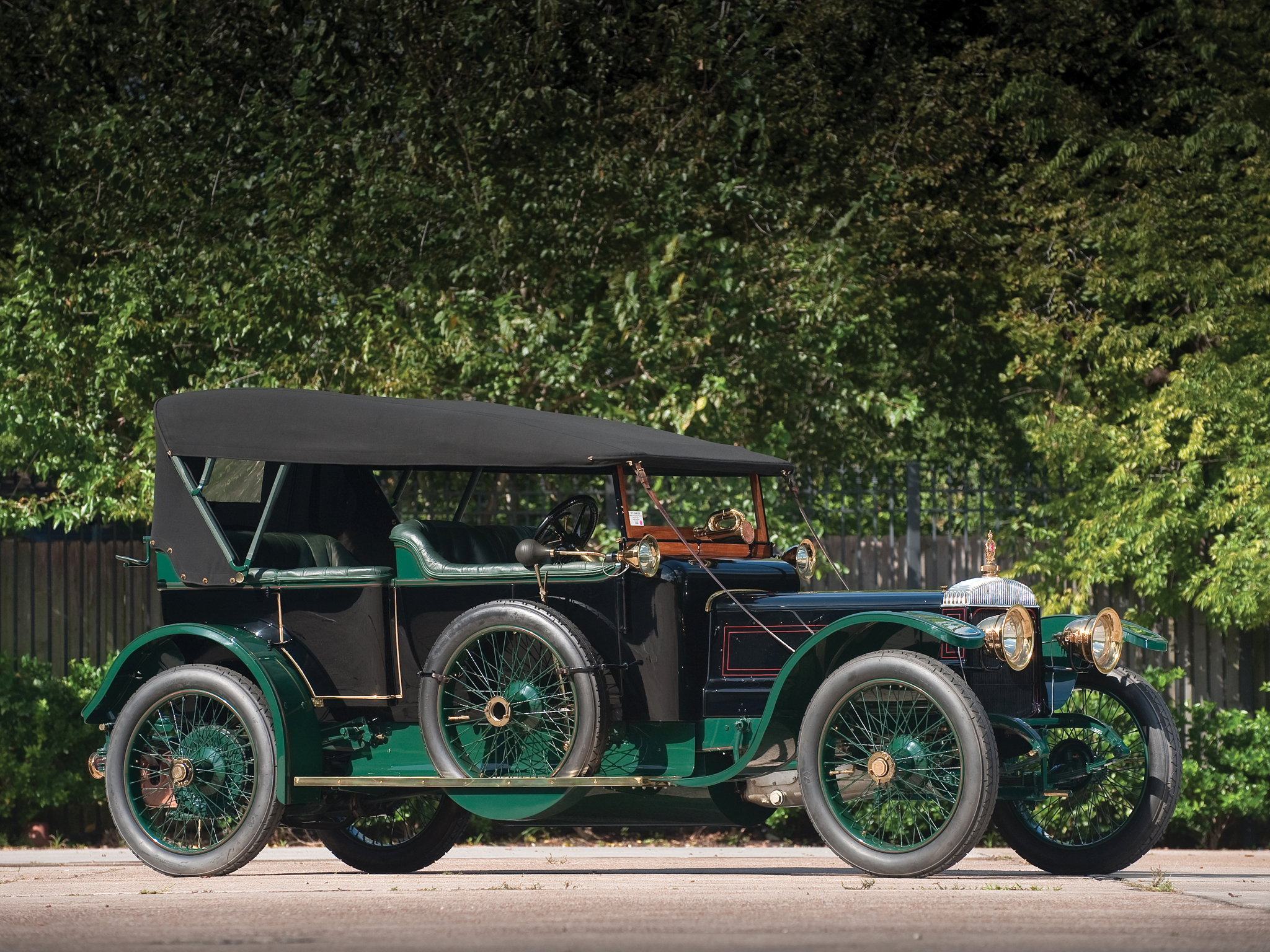1911, Daimler, 6 23, Phaeton, Touring, Retro Wallpaper