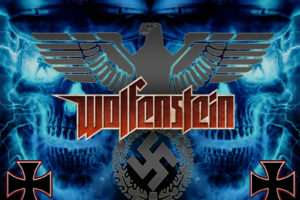 wolfenstein, Dark, Nazi, Swastika, Skull