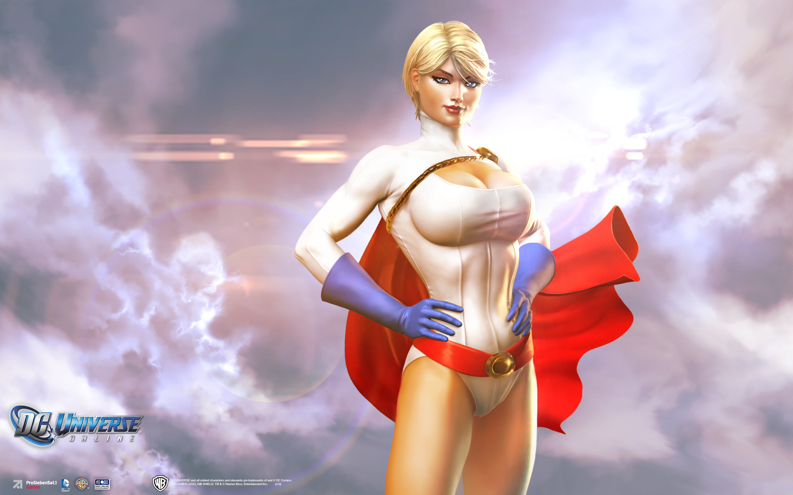 dc, Universe, Online, D c, Superhero, Comics, Power, Girl Wallpaper