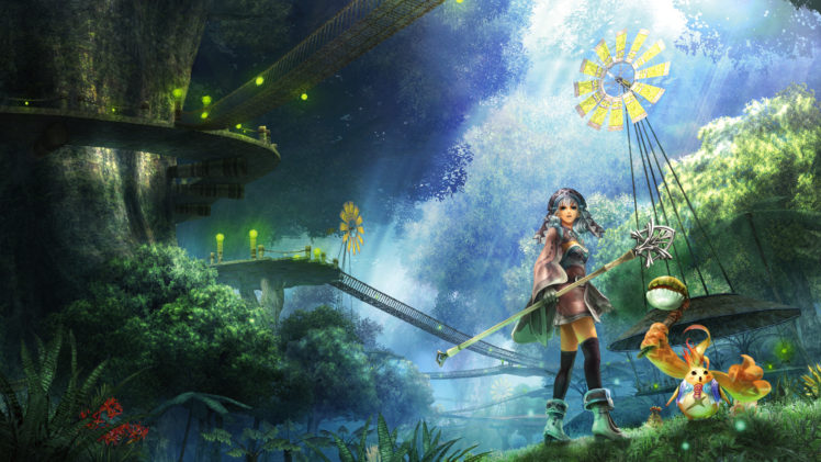 xenoblade, Chronicles, Anime, Fantasy HD Wallpaper Desktop Background