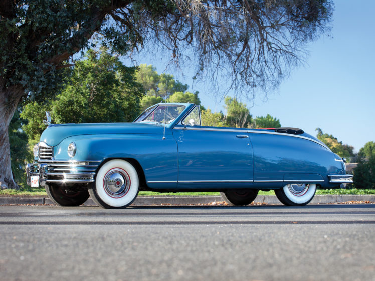 1948, Packard, Super, Eight, Victoria, Convertible, 2232 2279, Luxury, Retro HD Wallpaper Desktop Background