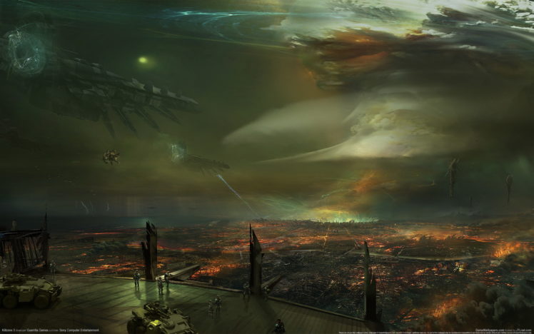 killzone, Shadow, Fall, Sci fi, Spaceship HD Wallpaper Desktop Background