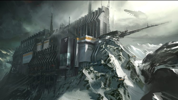 killzone, Shadow, Fall, Sci fi, Spaceship, Ge HD Wallpaper Desktop Background