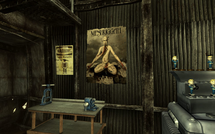 fallout, Sci fi, Meshuggah, Metal, Death, Dark HD Wallpaper Desktop Background