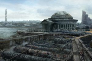 fallout, Sci fi, City, Apocalyptic