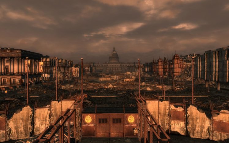 fallout, Sci fi, City, Apocalyptic HD Wallpaper Desktop Background