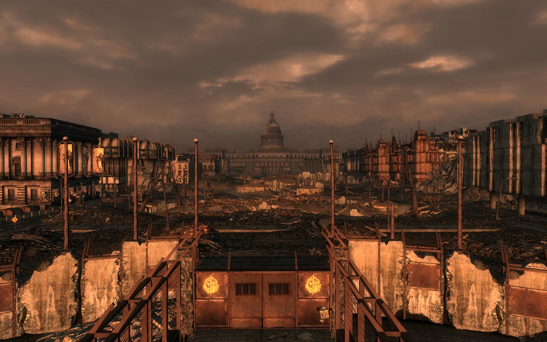 fallout, Sci fi, City, Apocalyptic Wallpaper