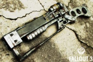 fallout, Sci fi, Weapon, Gun
