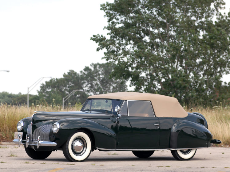 1940, Lincoln, Zephyr, Continental, Cabriolet, Retro, Luxury, Fs HD Wallpaper Desktop Background