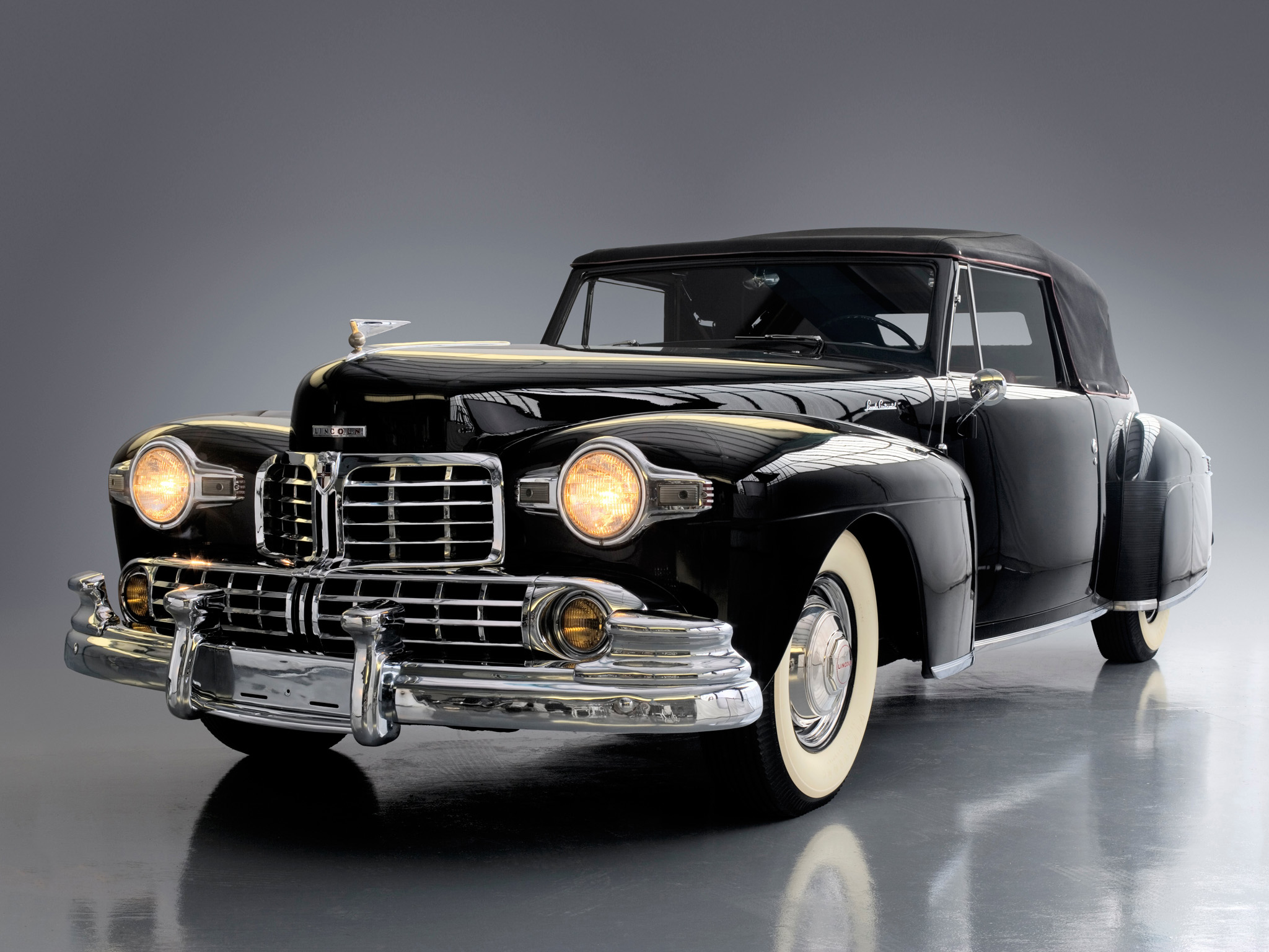 1946, Lincoln, Continental, Cabriolet, Retro, Luxury, Convertible Wallpaper