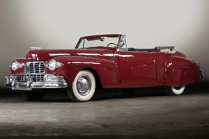 1946, Lincoln, Continental, Cabriolet, Retro, Luxury, Convertible