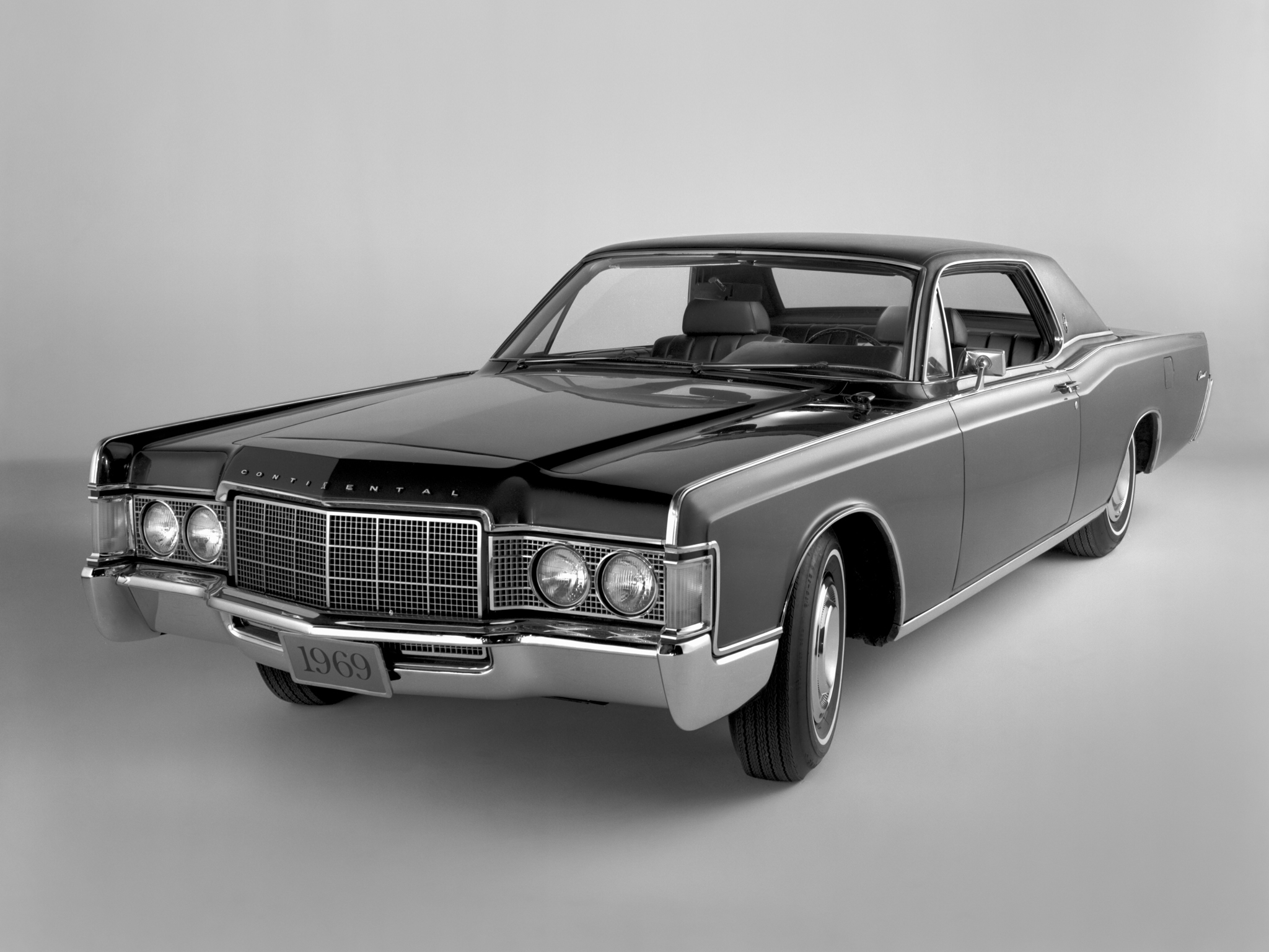 1969, Lincoln, Continental, Hardtop, Coupe, 65a, Classic, Luxury Wallpaper