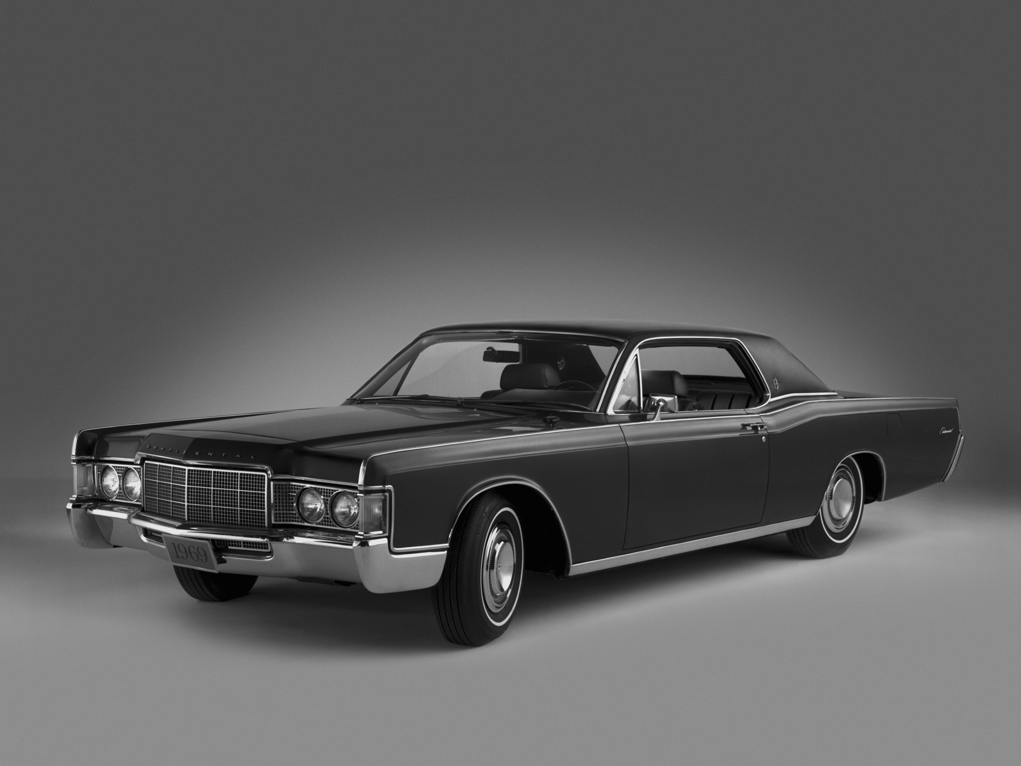 1969, Lincoln, Continental, Hardtop, Coupe, 65a, Classic, Luxury Wallpaper