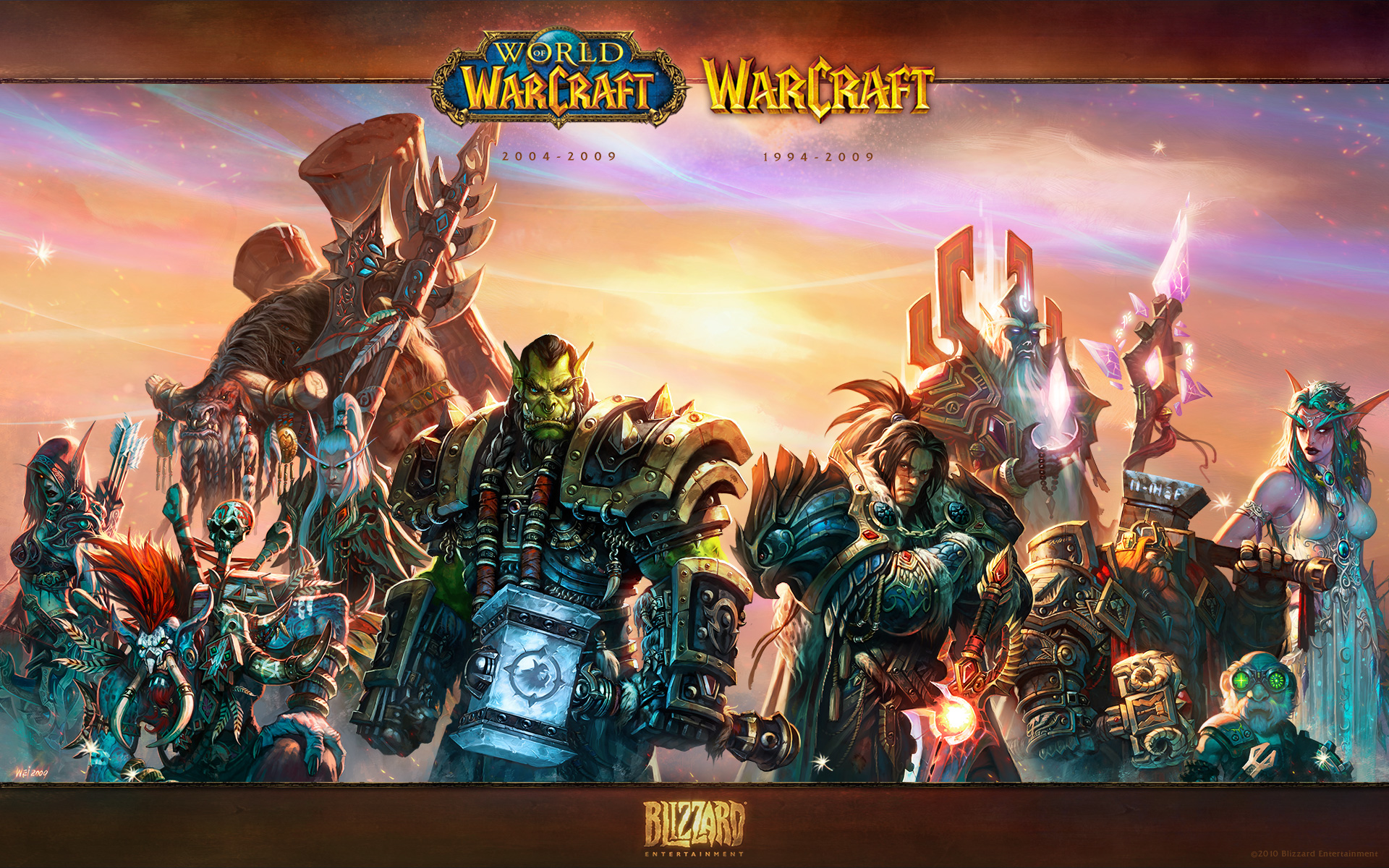 sylvanas, Thrall Wallpaper