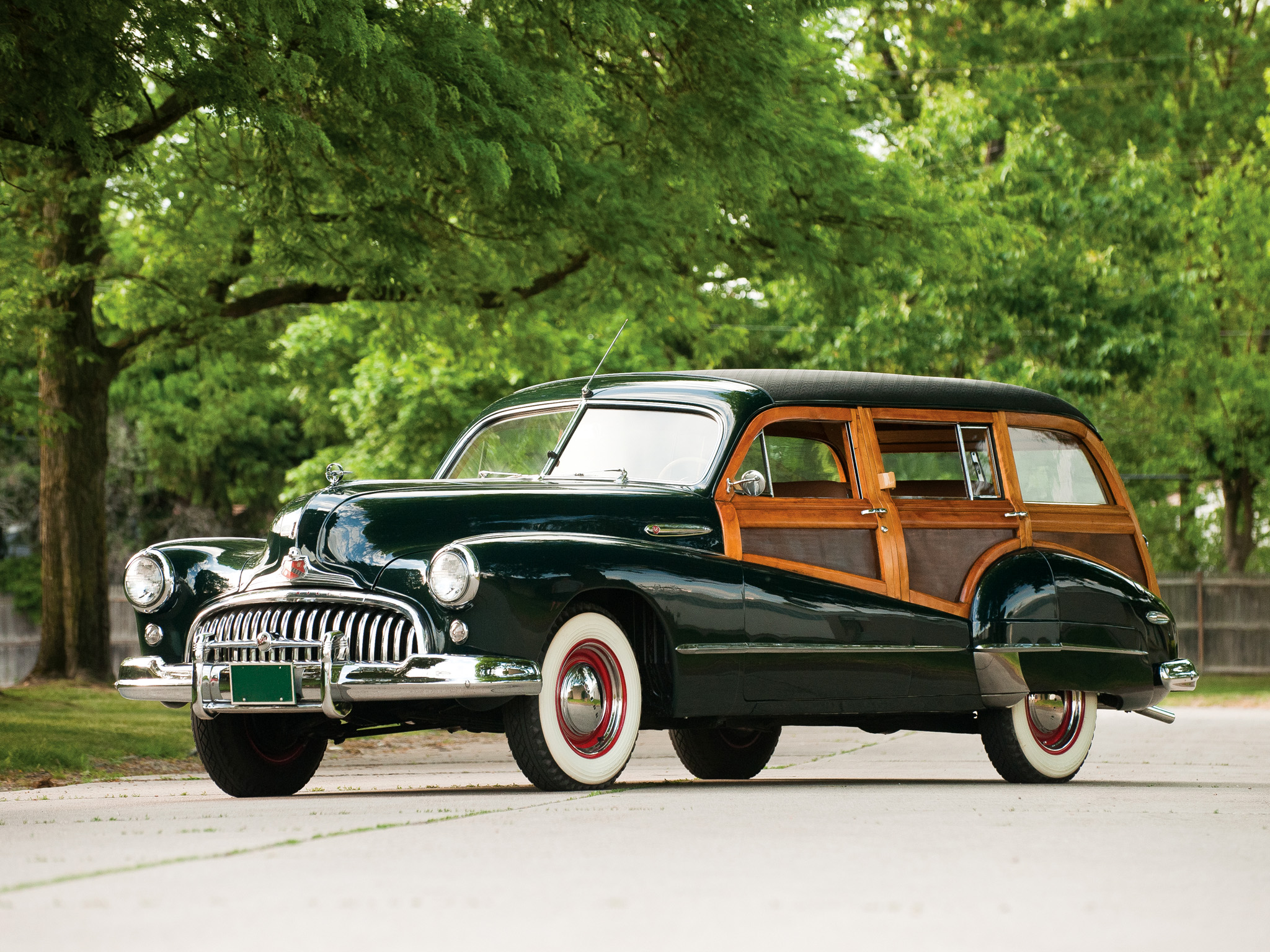 1947, Buick, Super, Estate, Wagon,  59 , Stationwagon, Retro Wallpaper