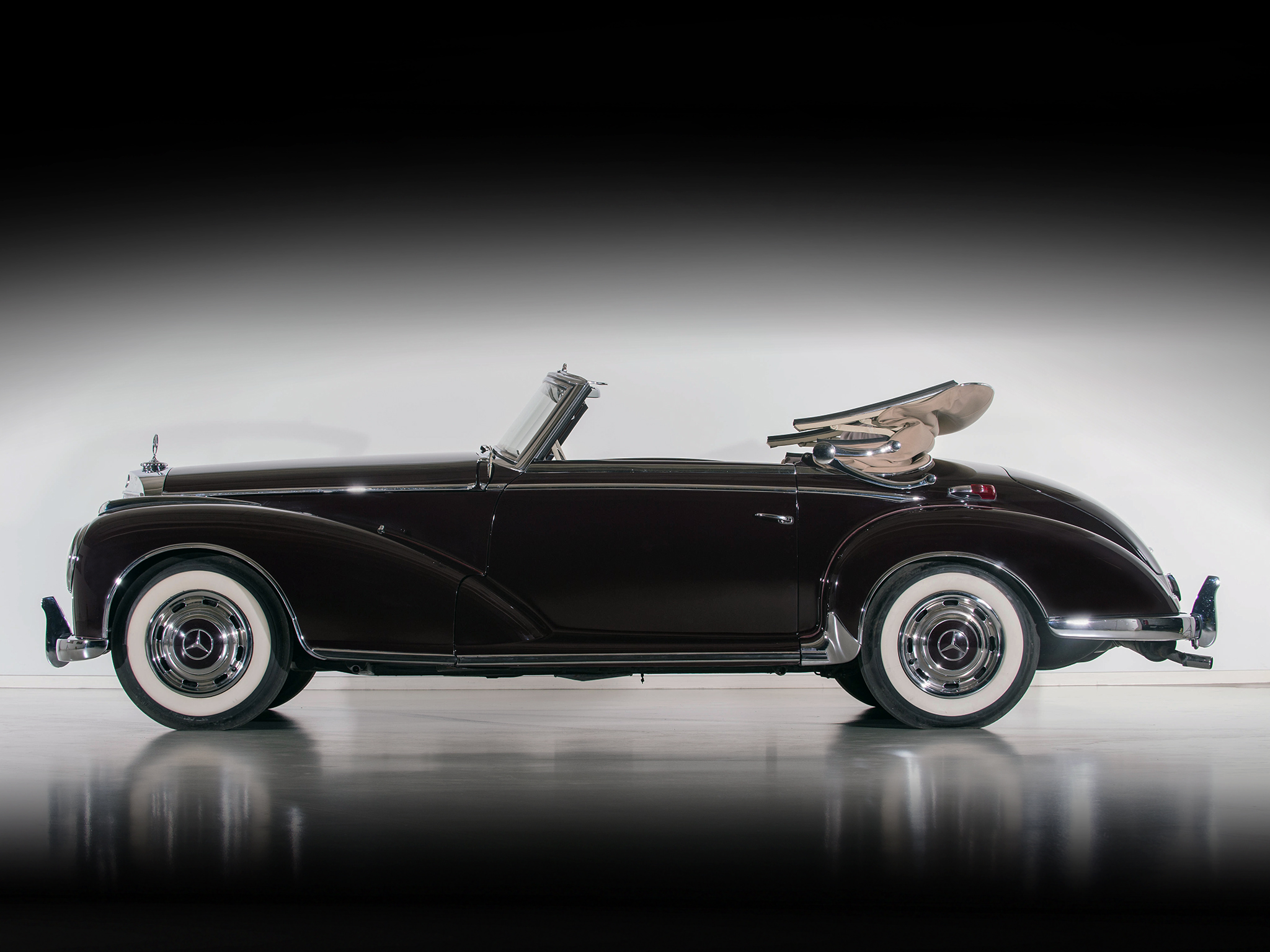 1951, Mercedes, Benz, 300 s, Cabriolet, A, W188, Retro, Luxury Wallpaper