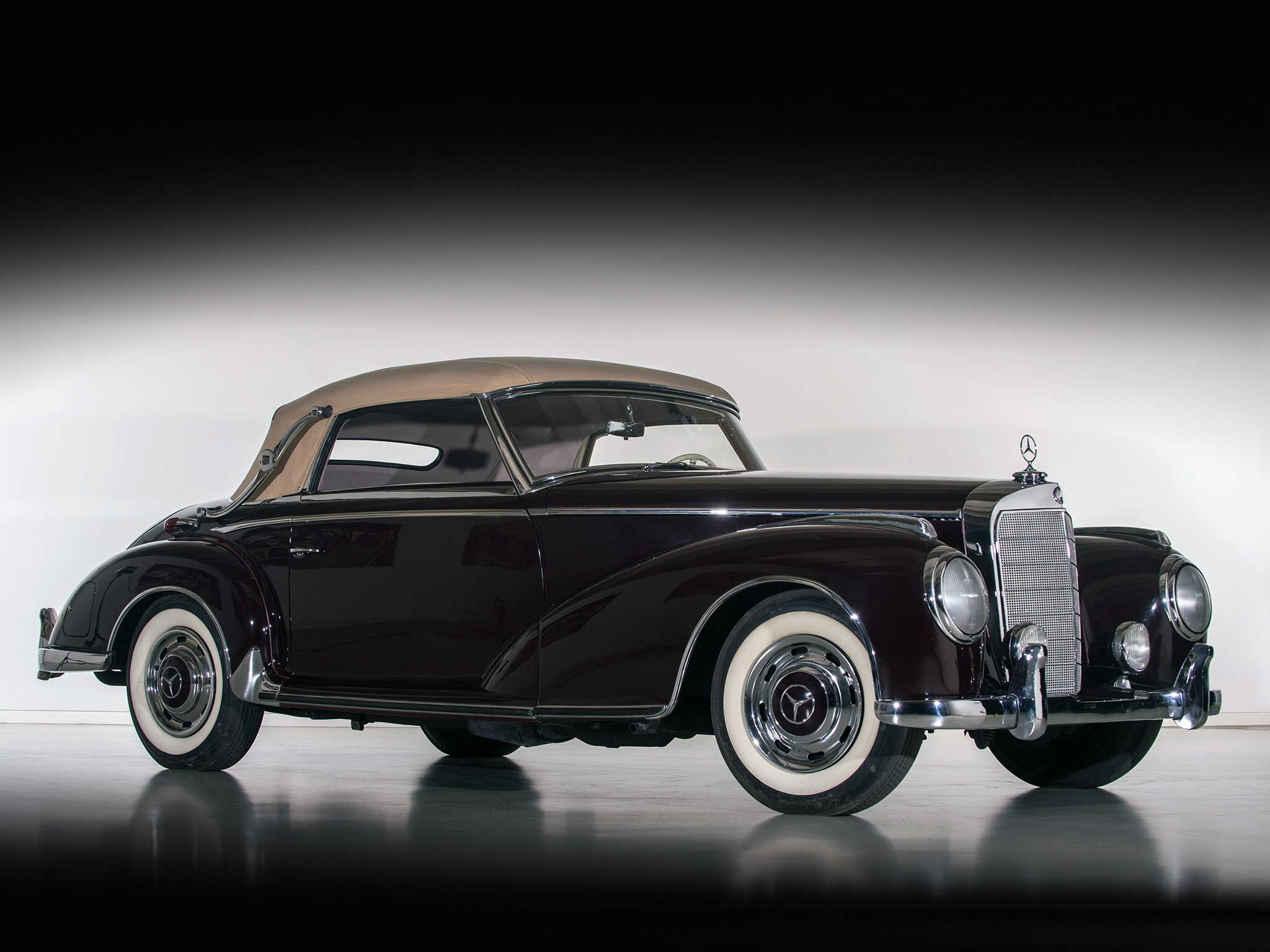 1951, Mercedes, Benz, 300 s, Cabriolet, A, W188, Retro, Luxury Wallpaper