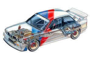 1987, Bmw, M3, Group a, Dtm,  e30 , Race, Racing, M 3, Interior, Engine