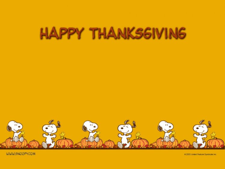 charlie, Brown, Peanuts, Comics, Thanksgiving HD Wallpaper Desktop Background