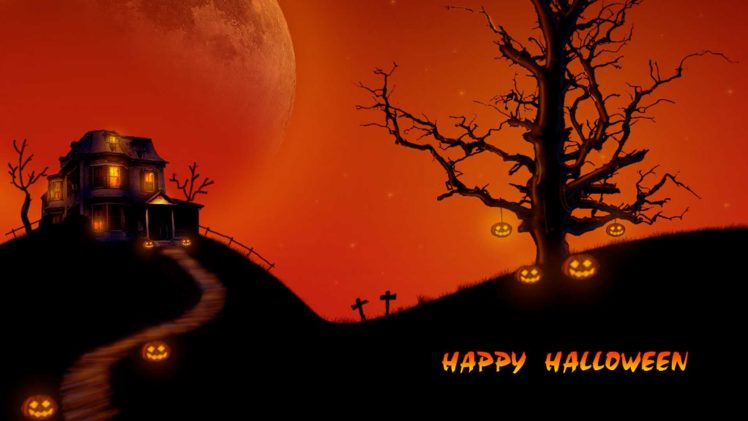 halloween, Fg HD Wallpaper Desktop Background