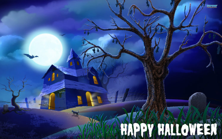halloween, Sd HD Wallpaper Desktop Background