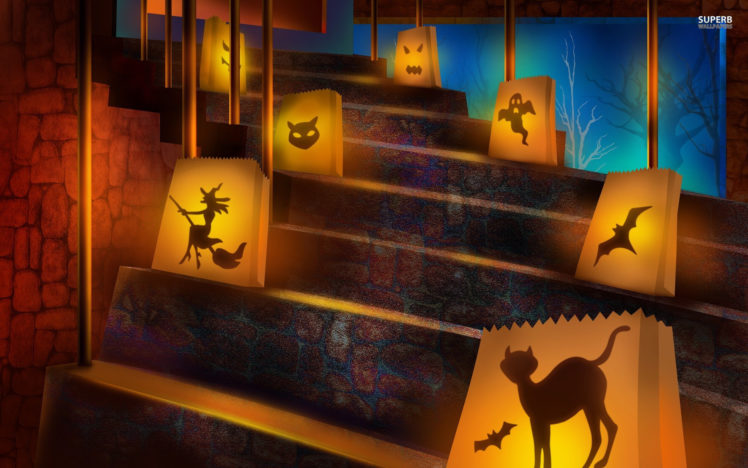 halloween, Vb HD Wallpaper Desktop Background